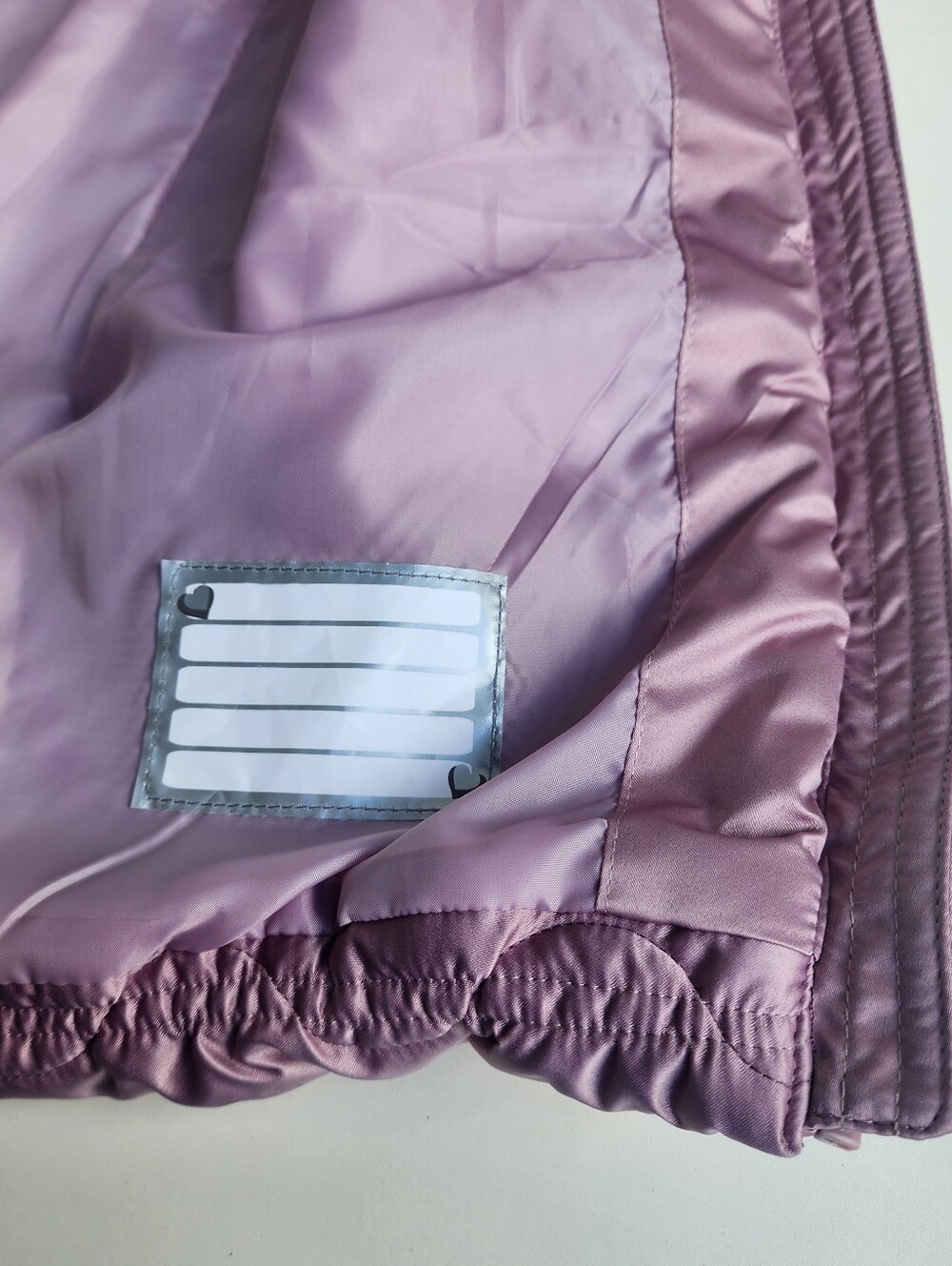 Rothschild Youth Girls Satin Quilted Faux Fur Puffer Jacket Full Zip Sz XL (16) - Picture 8 of 16